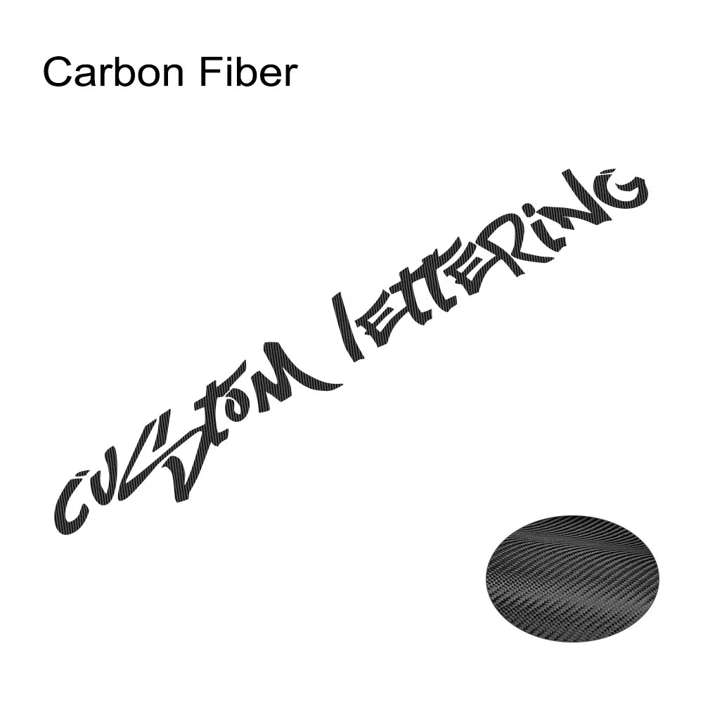 Personalized Lettering Windshield Decal™