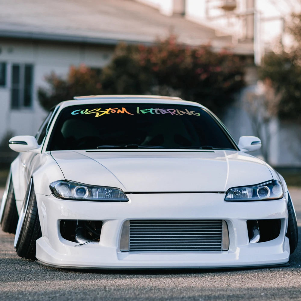 Personalized Lettering Windshield Decal™