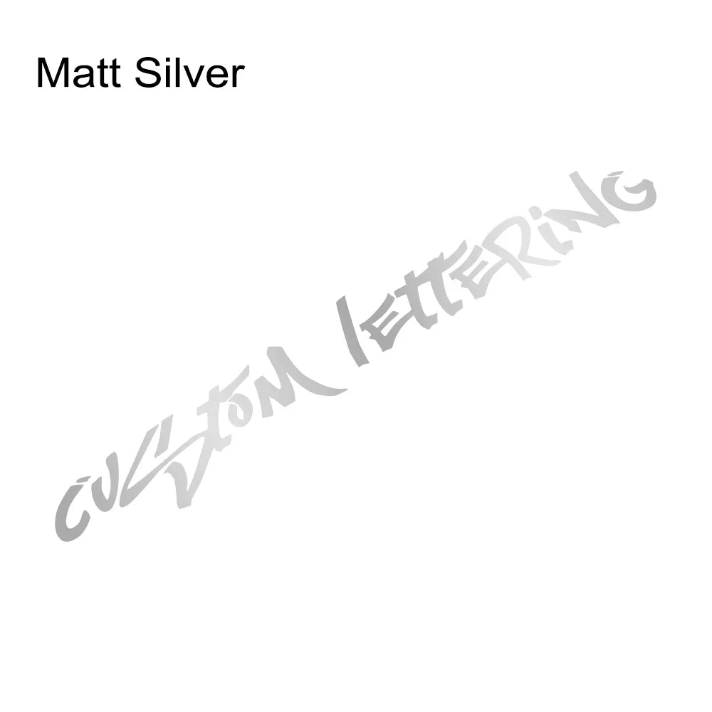 Personalized Lettering Windshield Decal™
